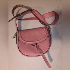 Pink crossbody purse